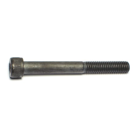 M8-1.25 Socket Head Cap Screw, Black Oxide Steel, 70 Mm Length, 10 PK